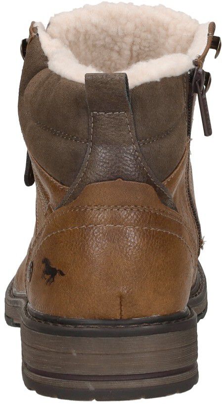Mustang Heren veterschoenen cognac