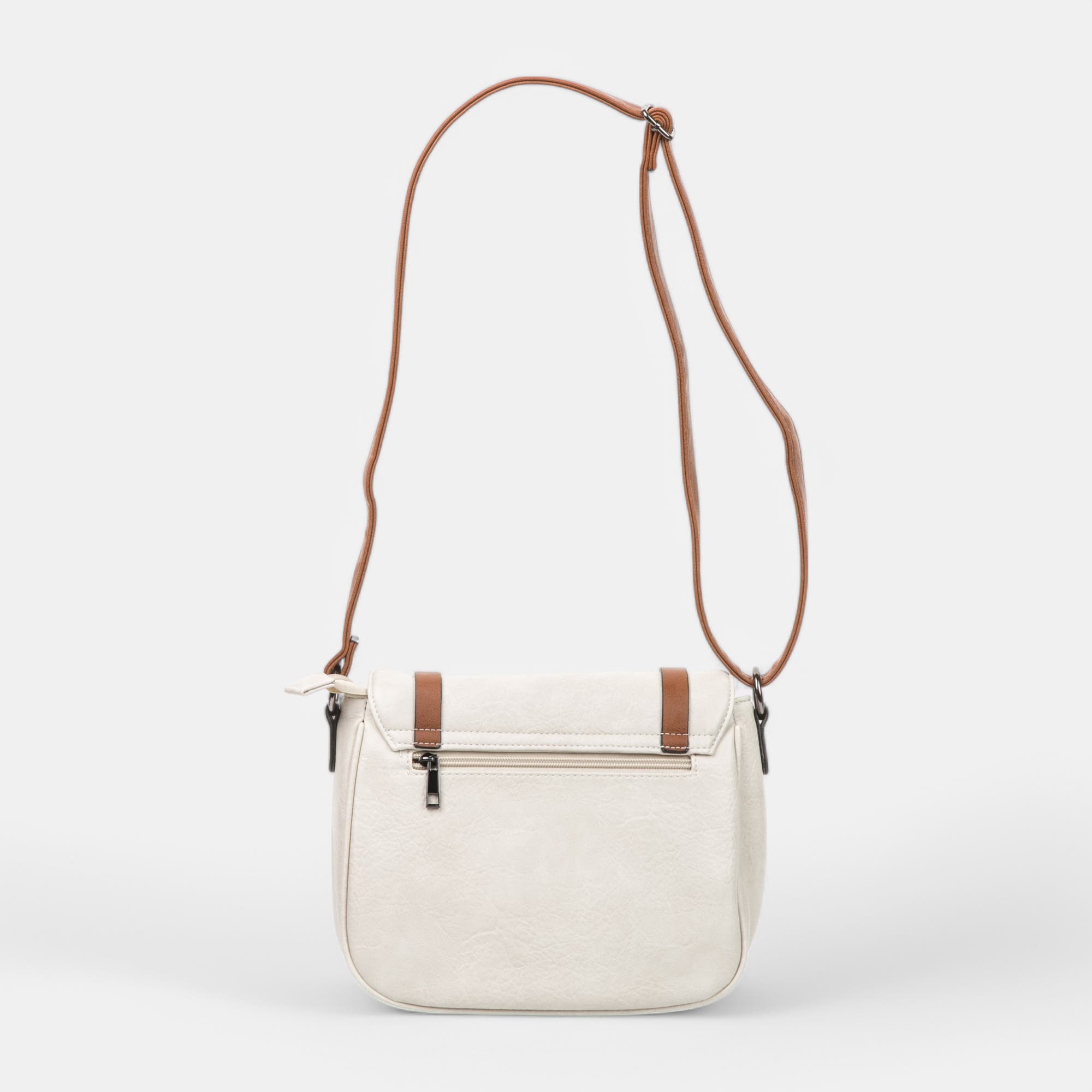 Sac bandoulière beige
