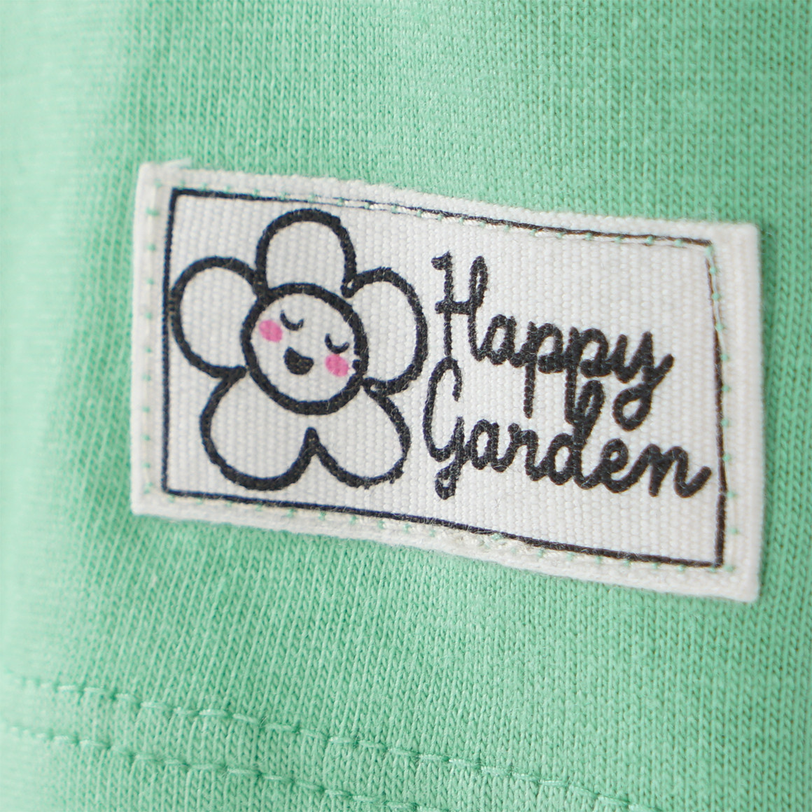 Topolino Mädchen T-Shirt mit Bauernhof-Print hellgrün