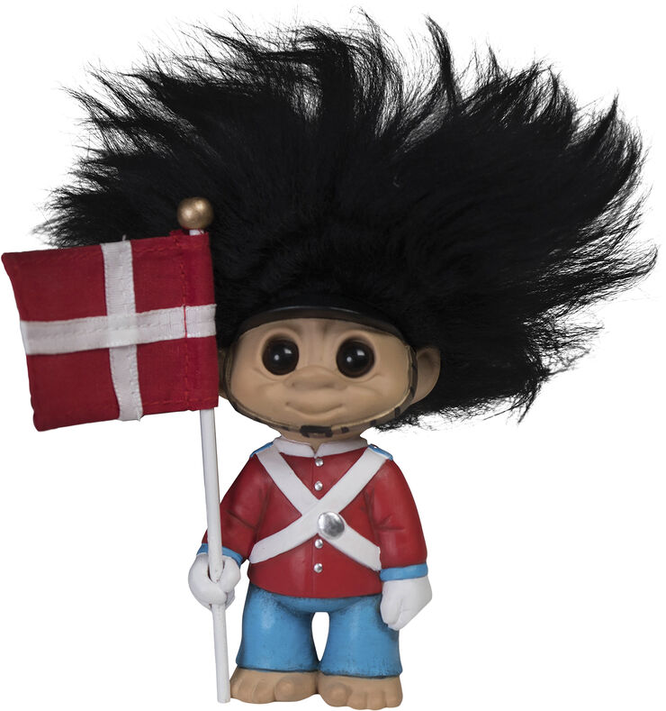 Spring Copenhagen Garder m flag, Lykketrold Red