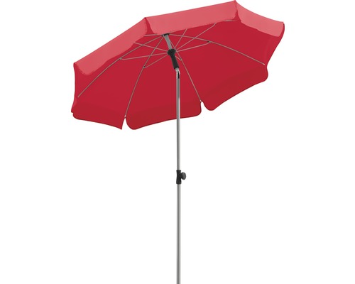 Schneider Locarno parasol Ø 150 cm H 220 cm rood