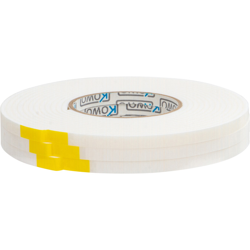 Kowo PE beglazingsband 9x4mm - 3x5m Wit