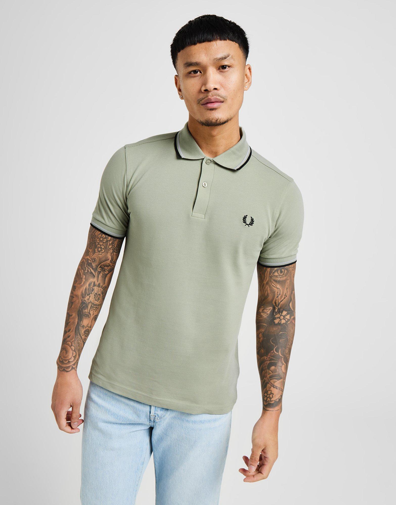 Fred Perry Polo Double Liseré Homme