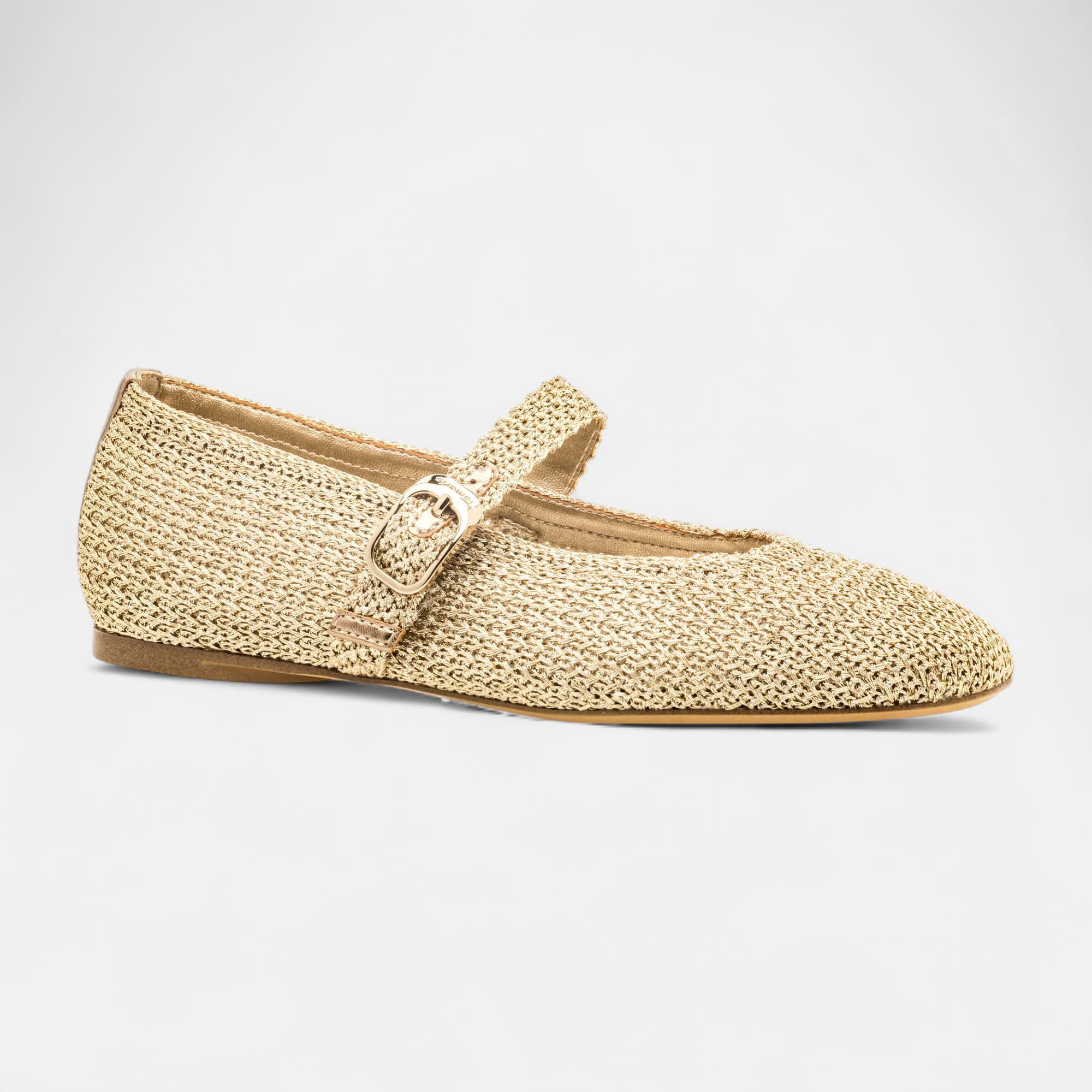 Ballerines Femme or
