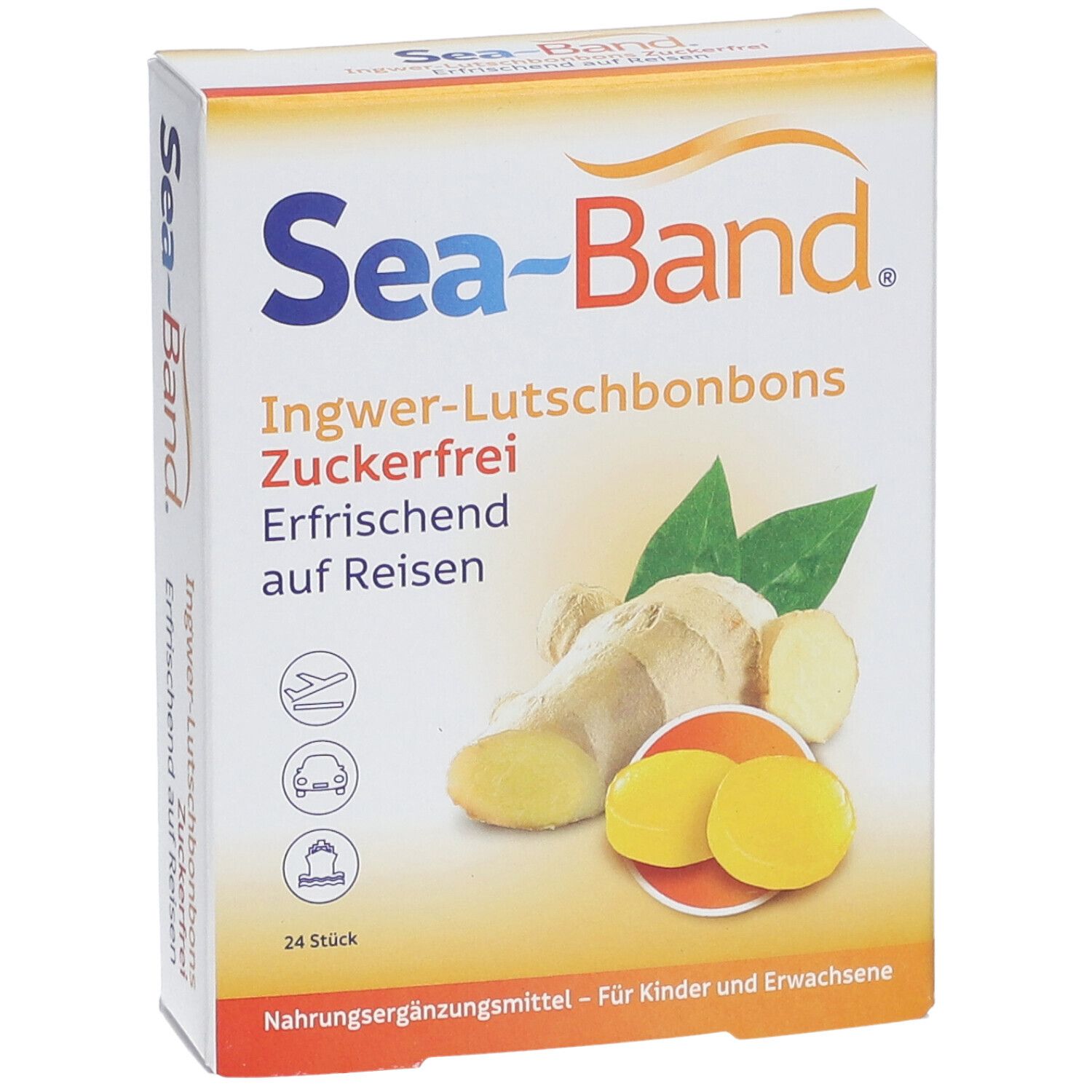 SEA BAND® Ingwer-Lutschbonbons