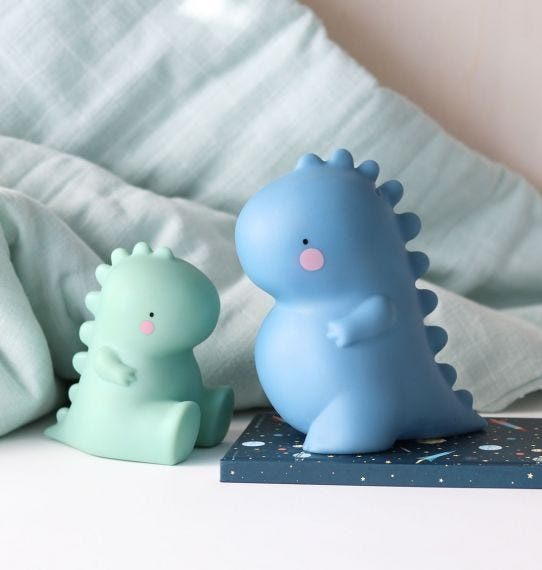 Lampje t-rex groen