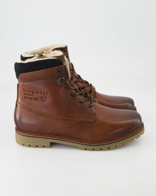 Bugatti Panther Comfort Schnürstiefel in Braun