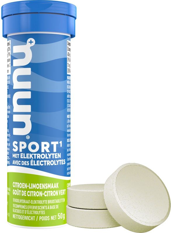 Nuun - Sport - Bruistabletten - Citroen Limoen - 10 Stuks