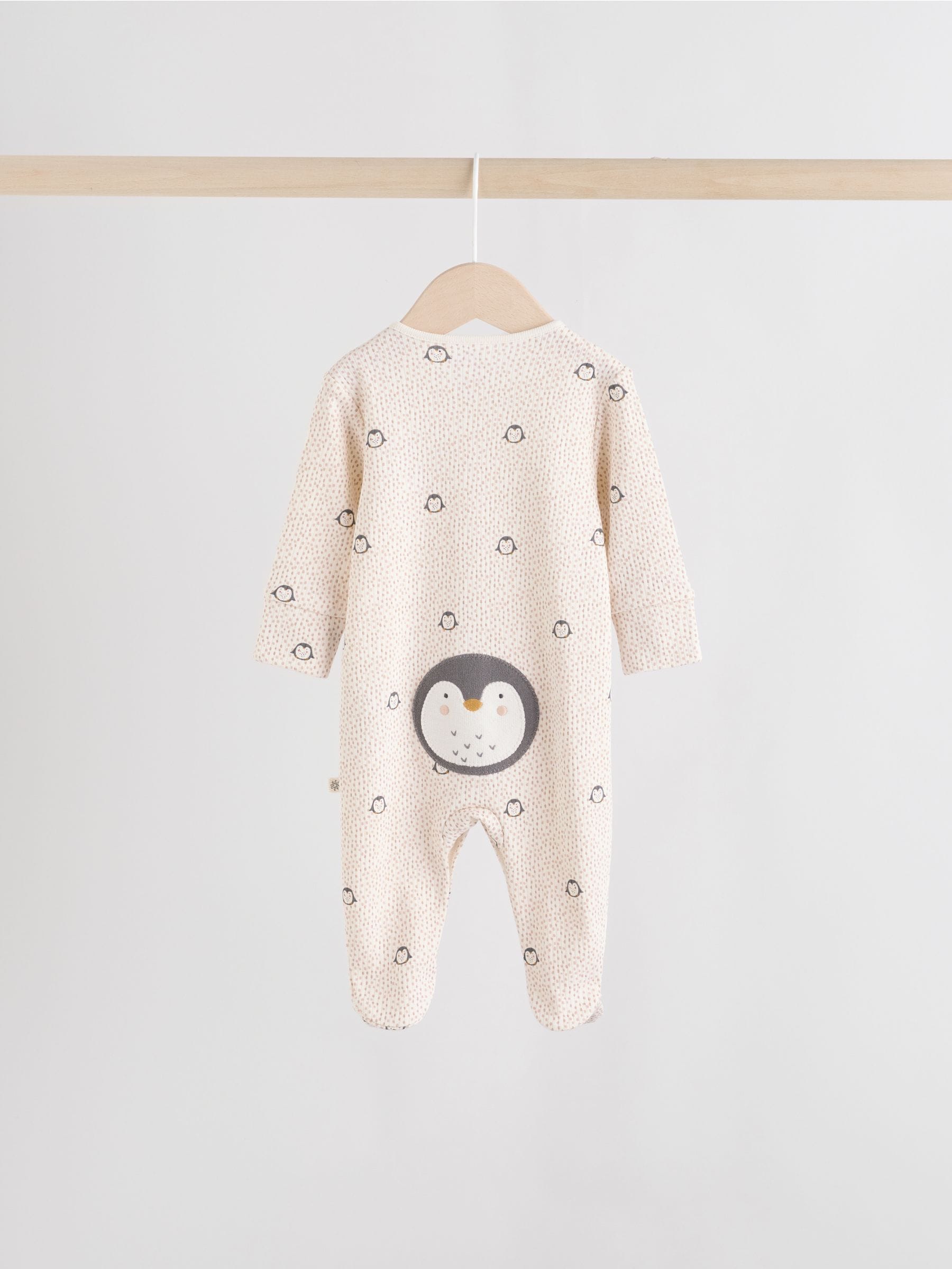 Ecru - Kerst babypyjama's 3 stuks (0mnd-2jr)