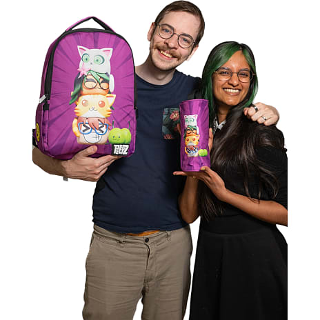 PEEPZ skoletaske Robinsamse 2.0