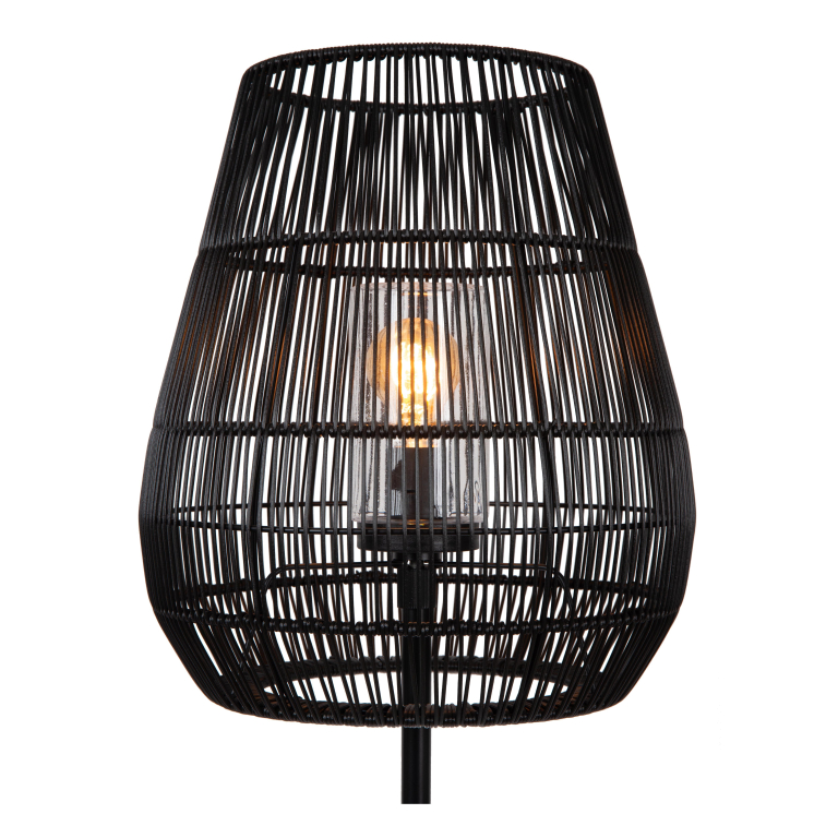 Lucide Nerida vloerlamp buiten IP44 zwart