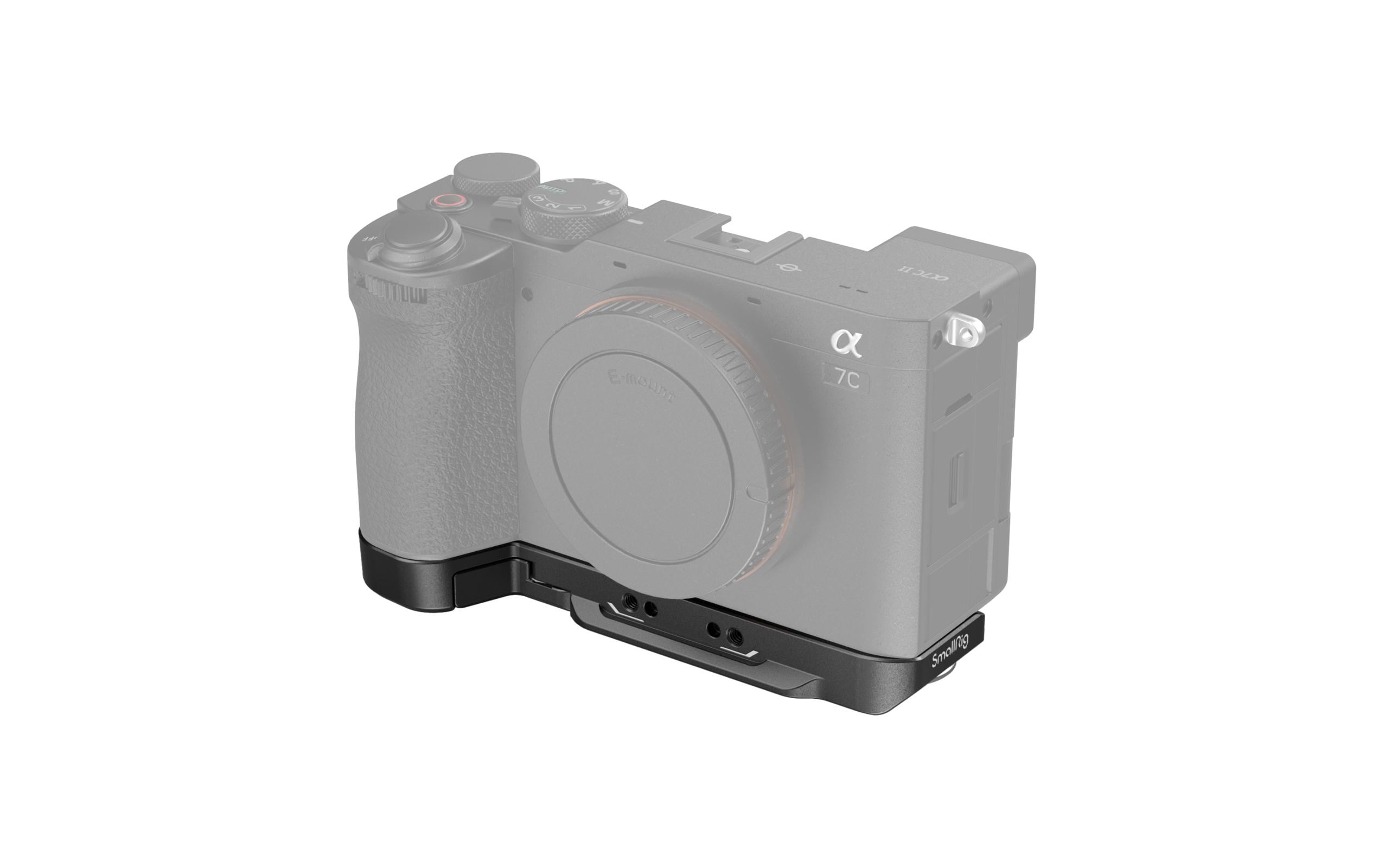 Baseplate Sony Alpha 7C II / Alpha 7CR - SchwarzUntere Montageplatte für Sony Alpha 7C II / Alpha 7CR