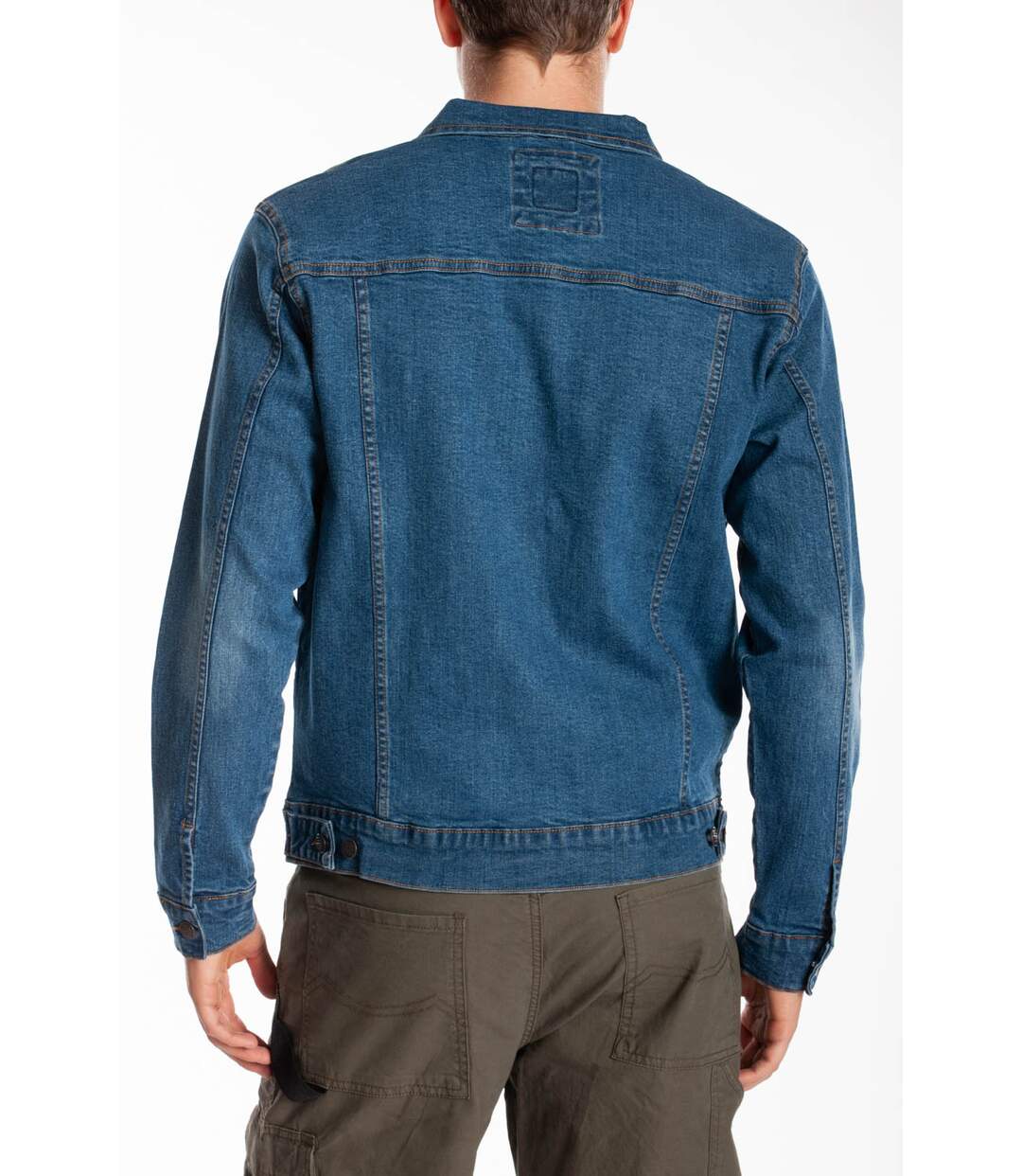 Veste en jeans STANT BLEU