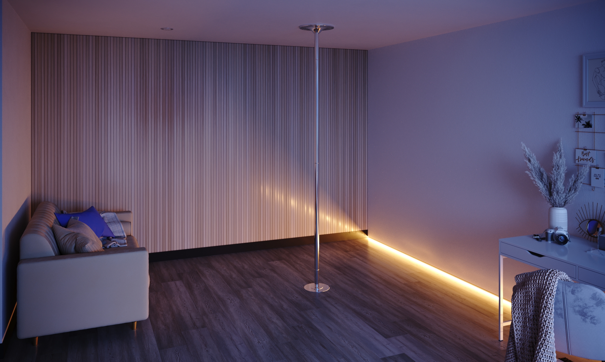 Poledance Stange 45 mm