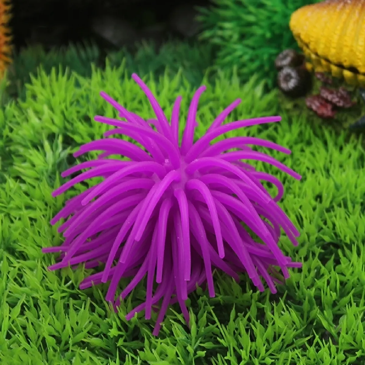 Wewoo Décor Aquarium Oursin Violet
