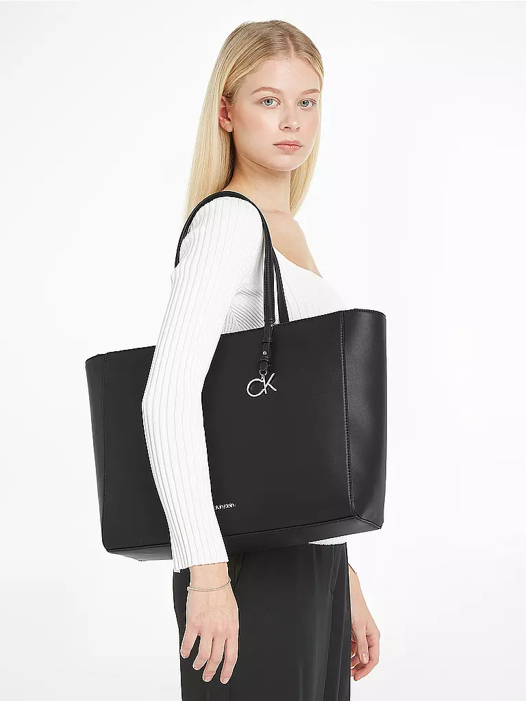 CALVIN KLEIN Tasche - Shopper CK MUST Medium schwarz