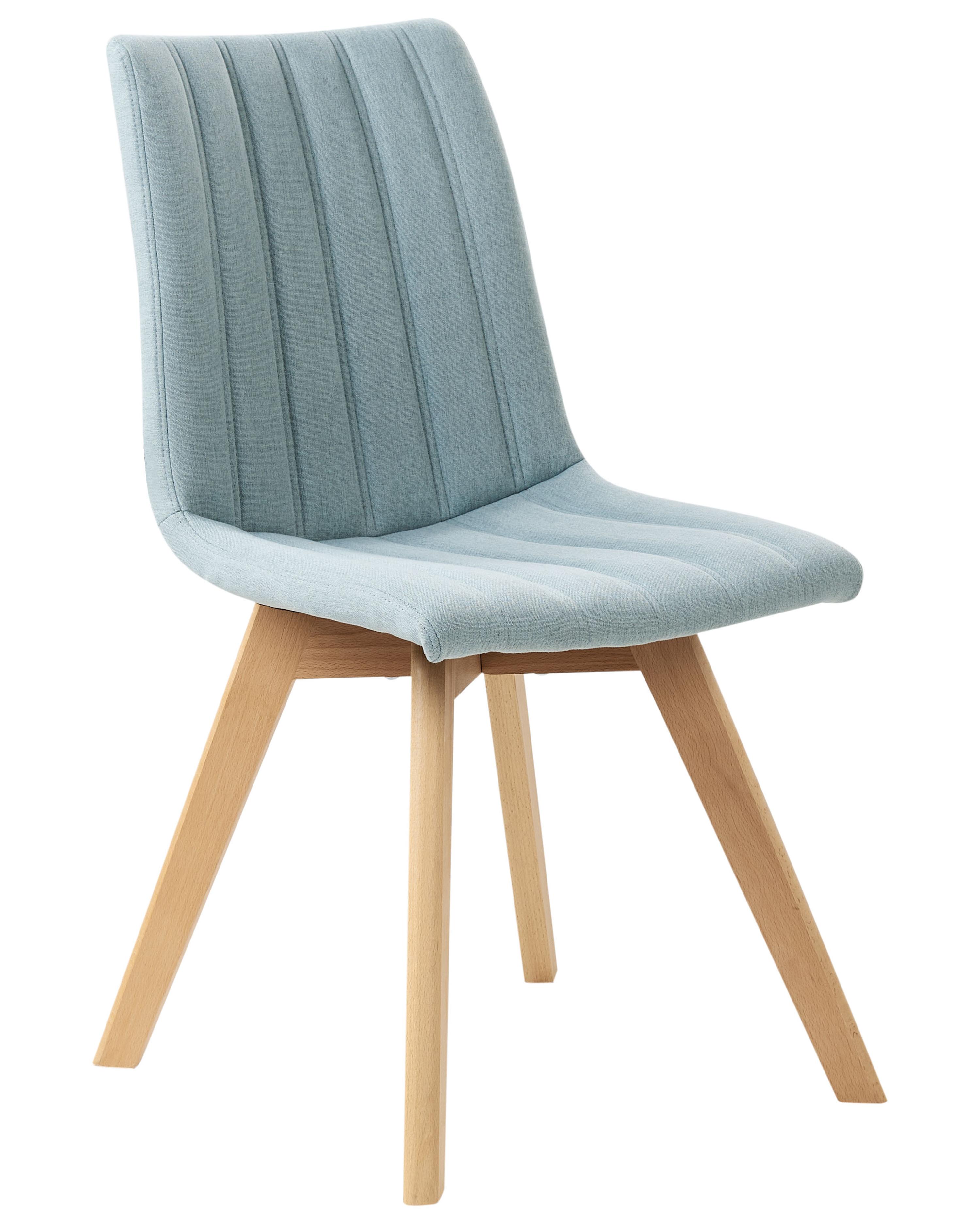 Set van 2 eetkamerstoelen CALGARY Lichtblauw