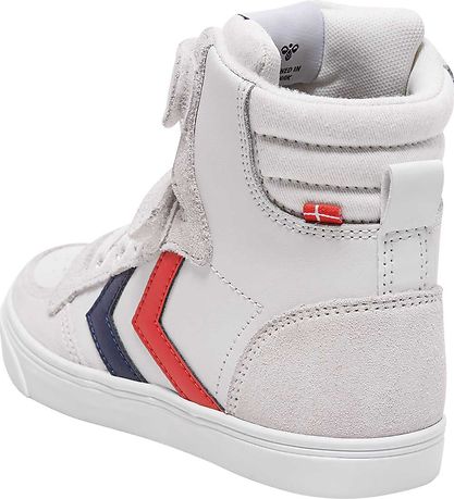 Hummel Stiefel - Slimmer Stadil Leather High Jr. - Weiß
