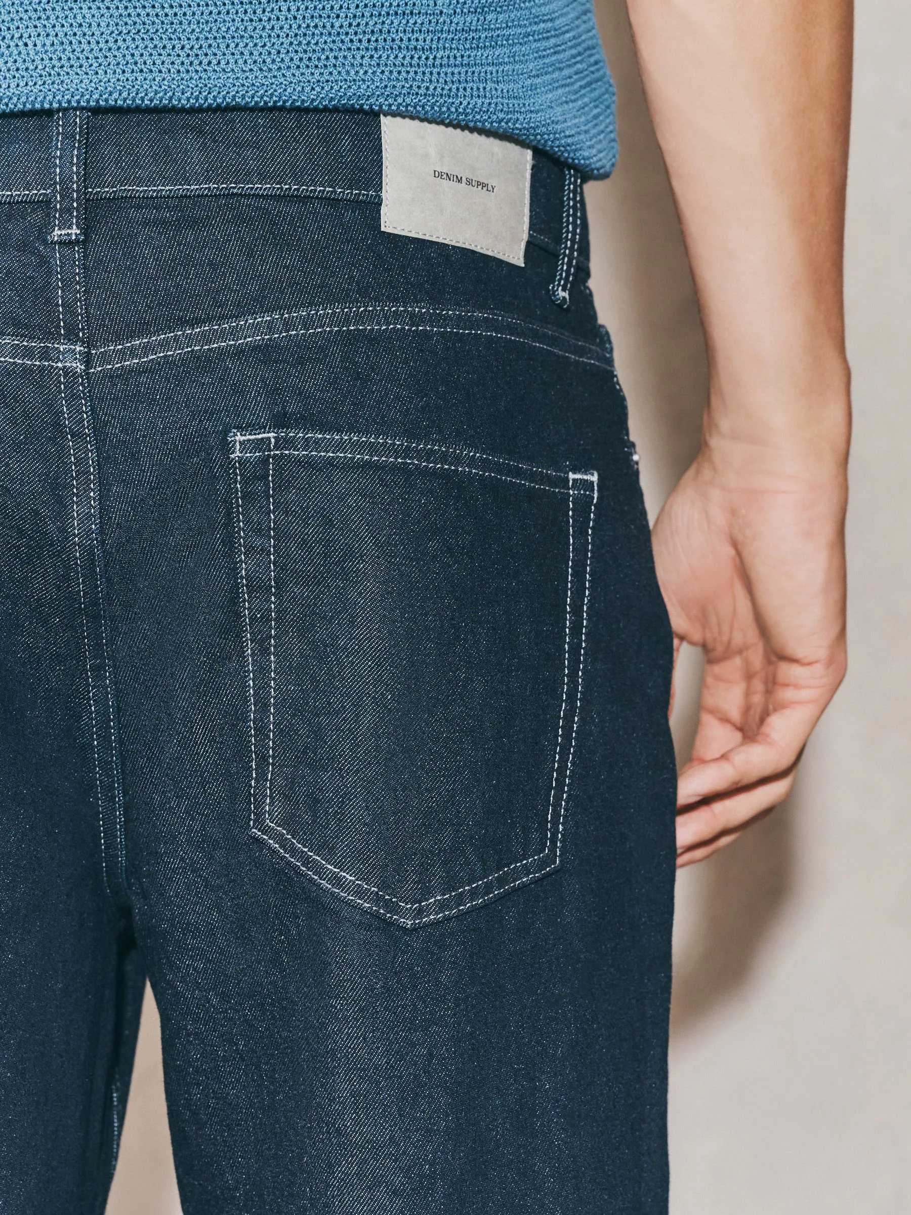 Donkerblauw - EDIT - Baggy Fit Jeans