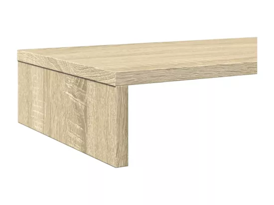 Support de moniteur chêne sonoma 100x27x10 cm bois d'ingénierie