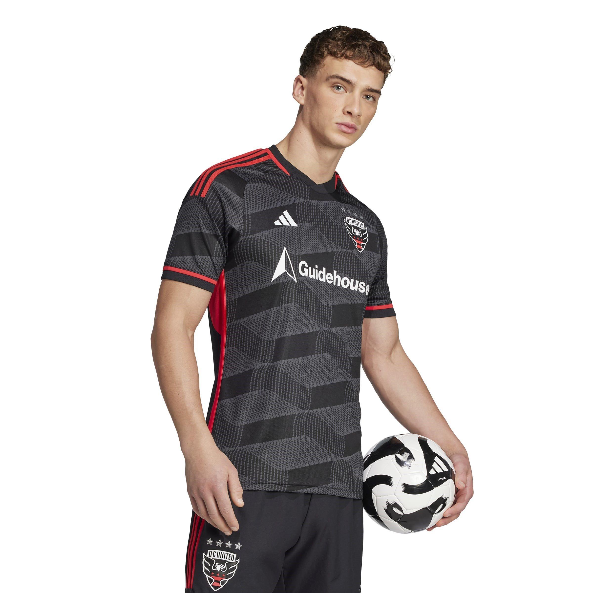 adidas DC United Authentic 2025 2026 Home Shirt Adults