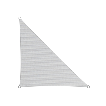 Handson schaduwdoek driehoek wit 260 x 305 cm