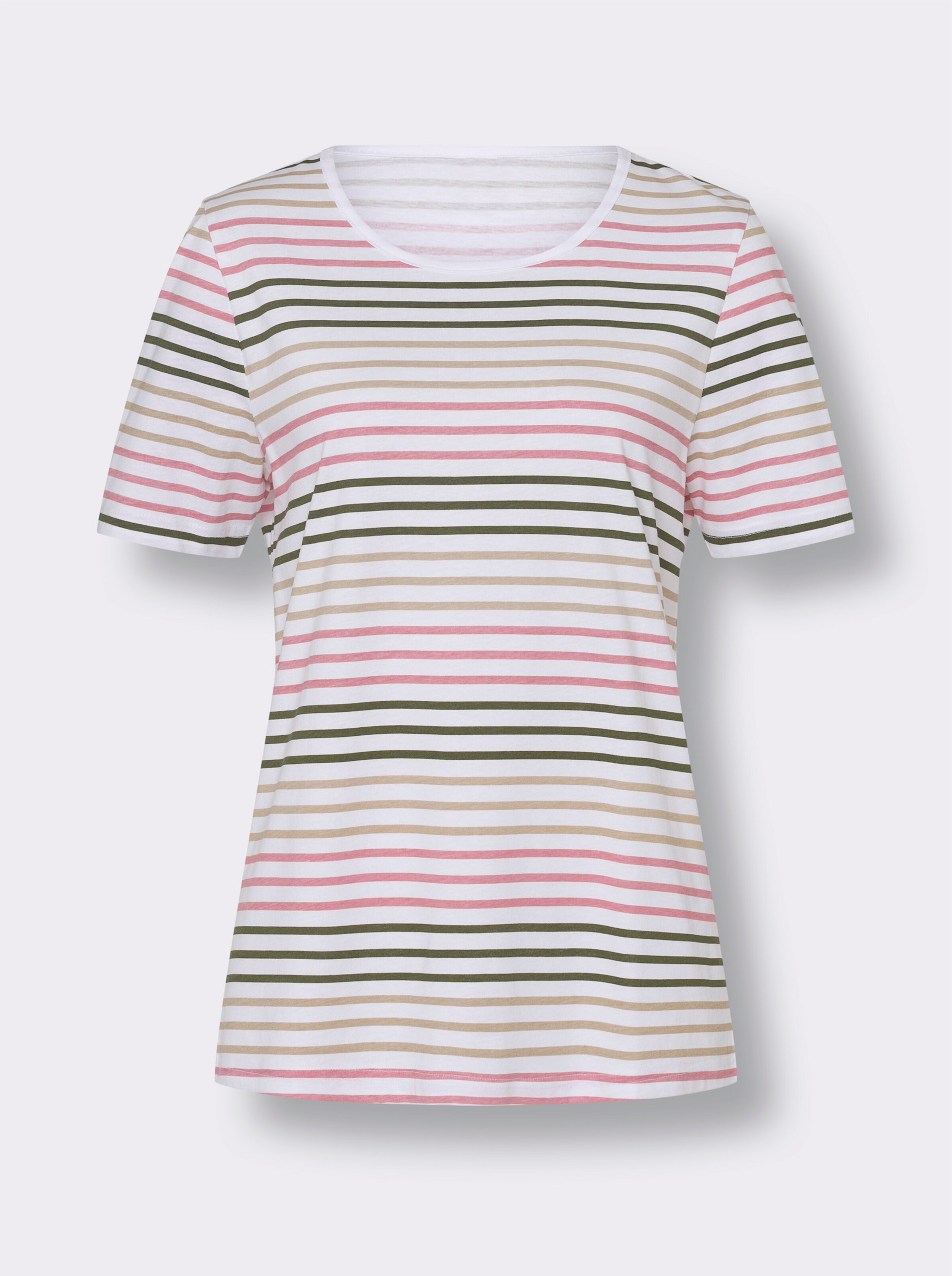 Rundhals-Shirt