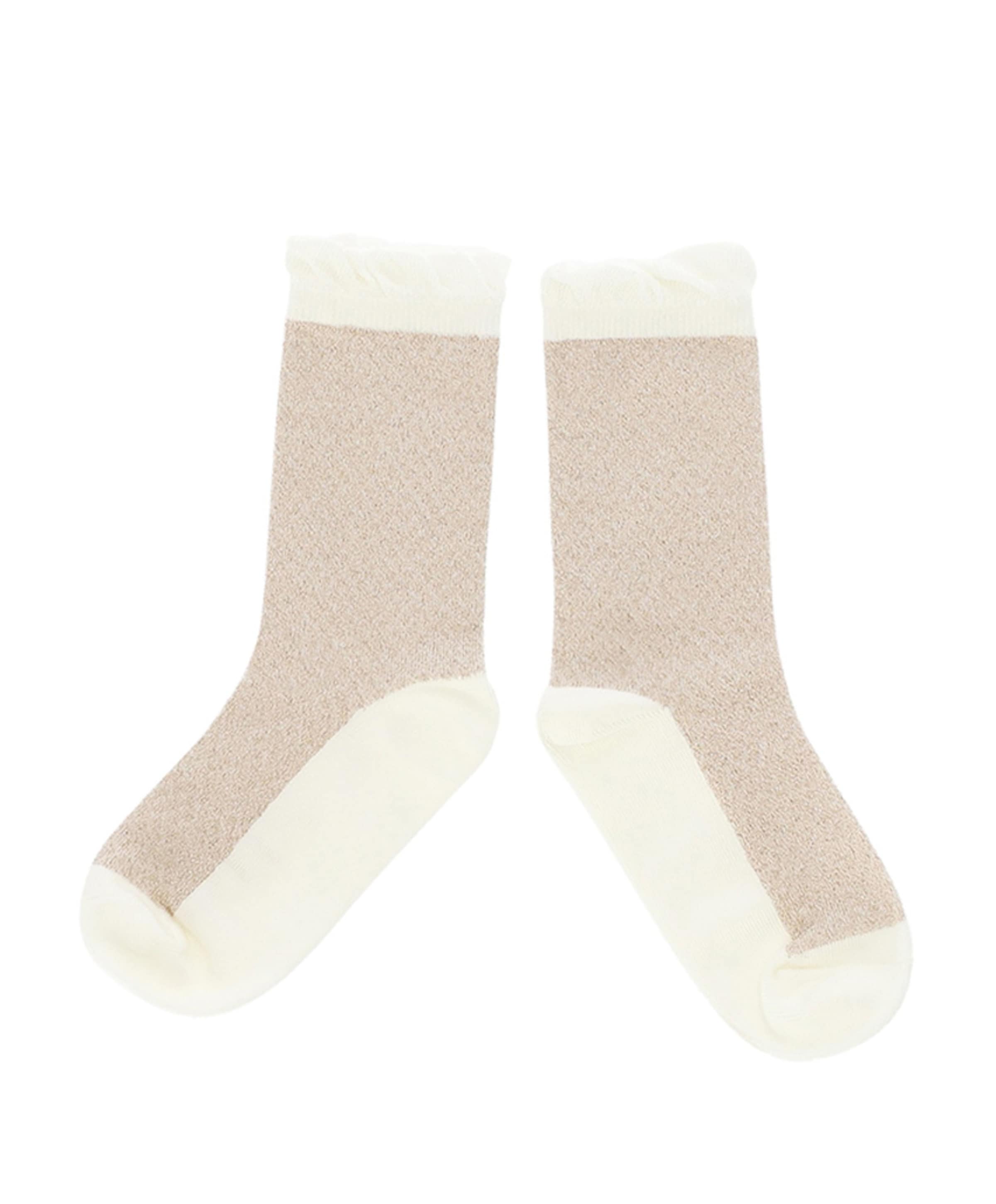Le Chic Meisjes sokken ecru