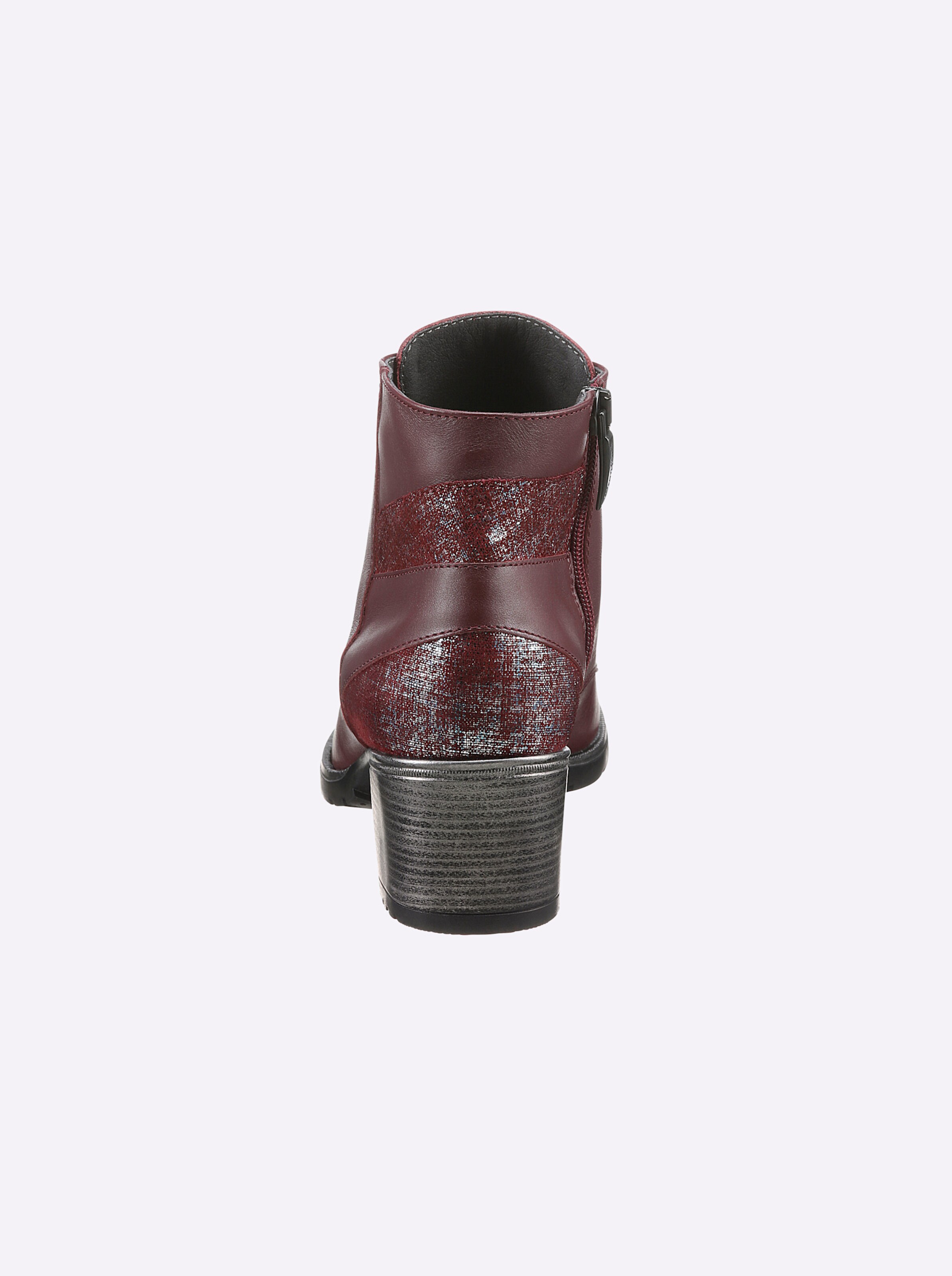 heine Schnürstiefelette in burgund