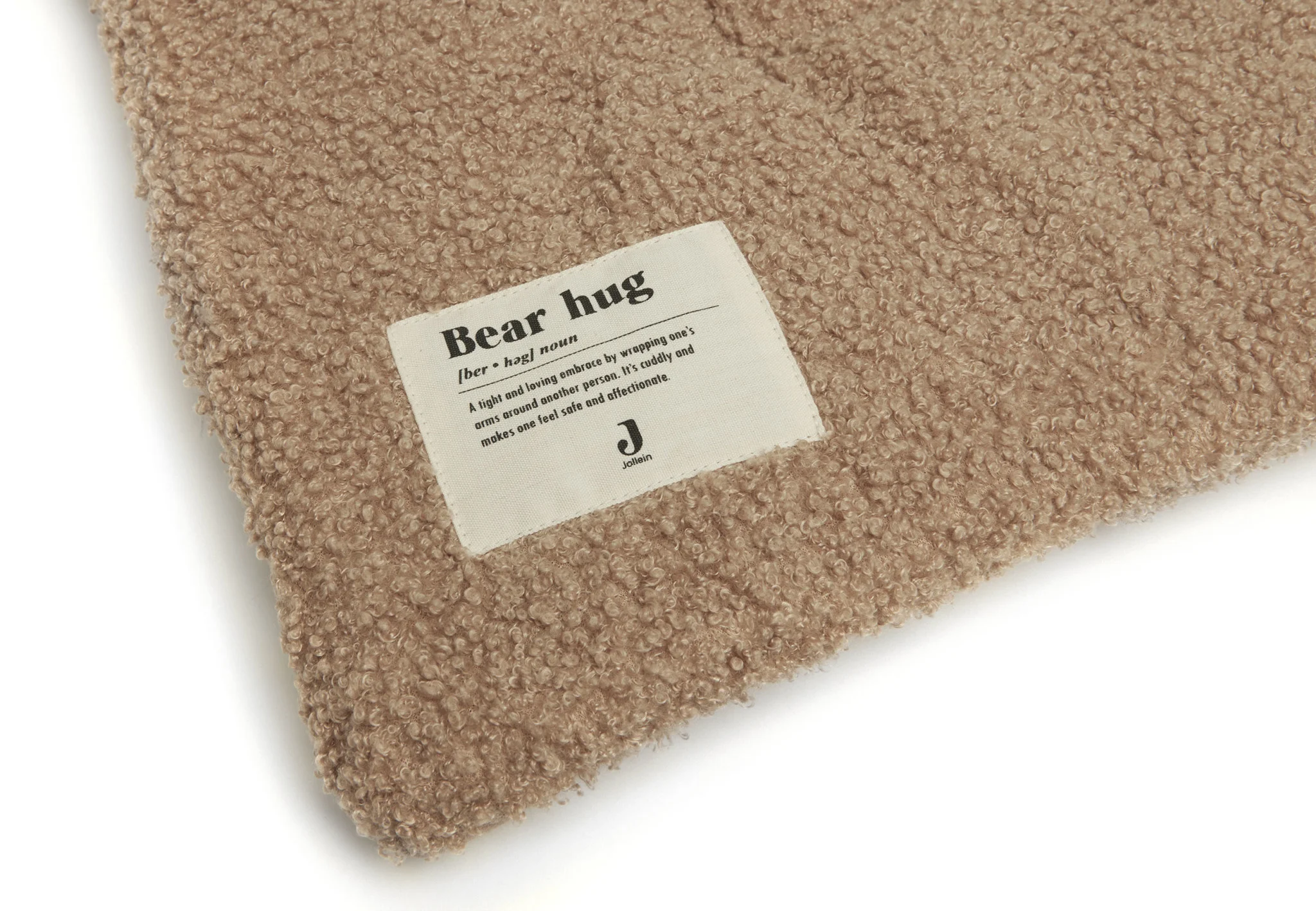 Jollein Jollein boxkleed 80x100 Boucle Biscuit