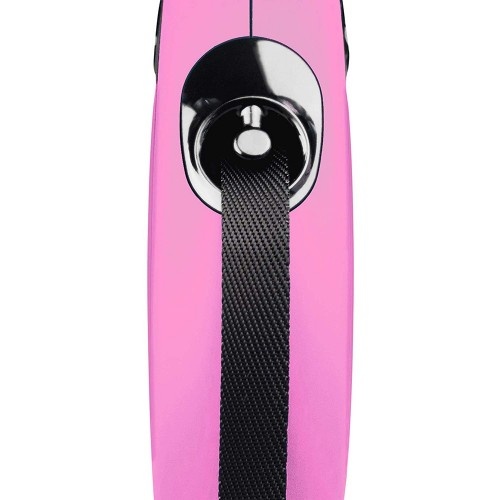 Nova guia extensível clássica para cães, rosa.