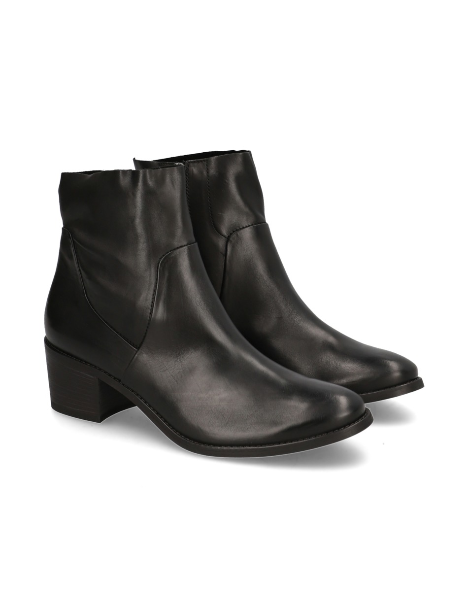 Glattleder Stiefelette