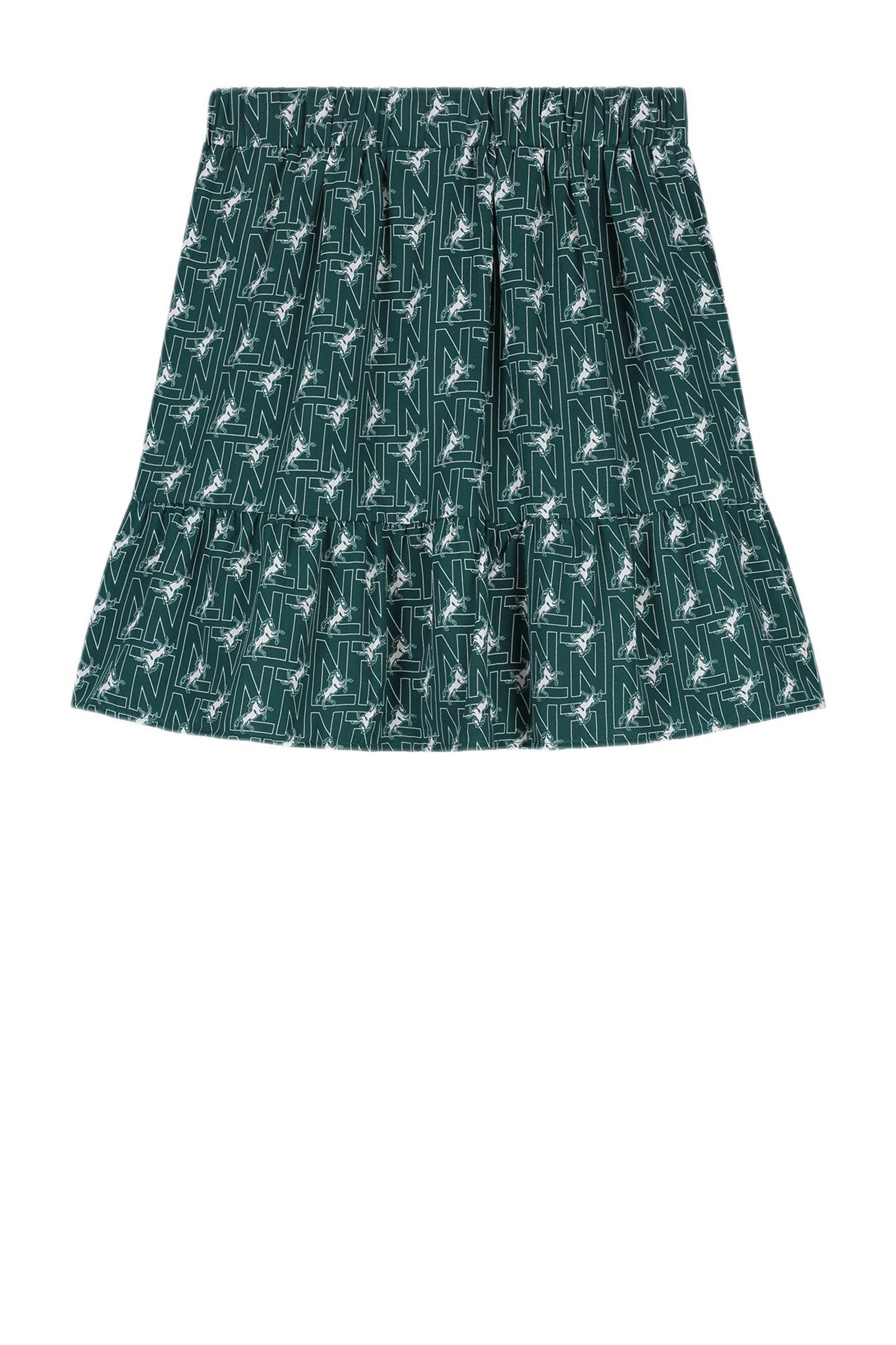 NIK&NIK rok Kanye met all over print en plooien groen