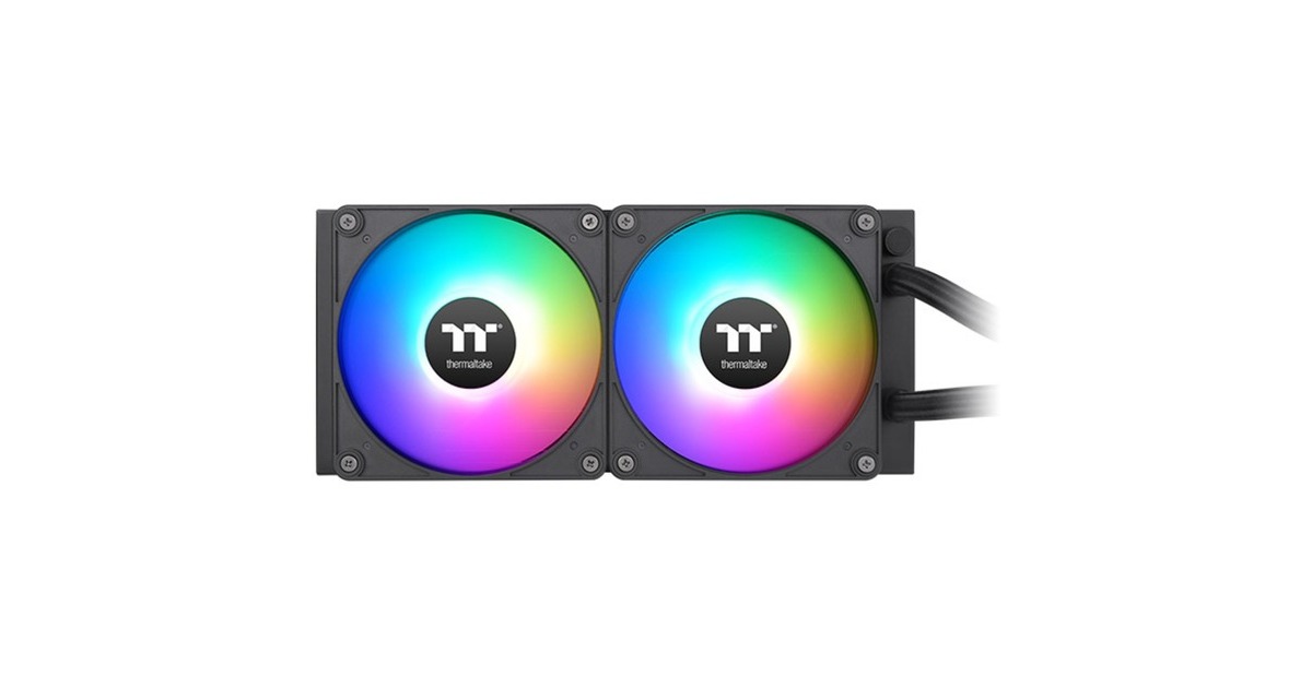 ThermaltakeTH280 V2 Ultra EX ARGB Sync All-In-One Liquid Cooler waterkoeling  (Zwart)