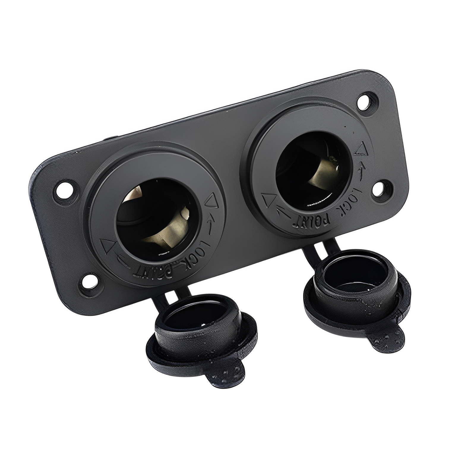 Allpa 12 Volt dubbel stopcontact