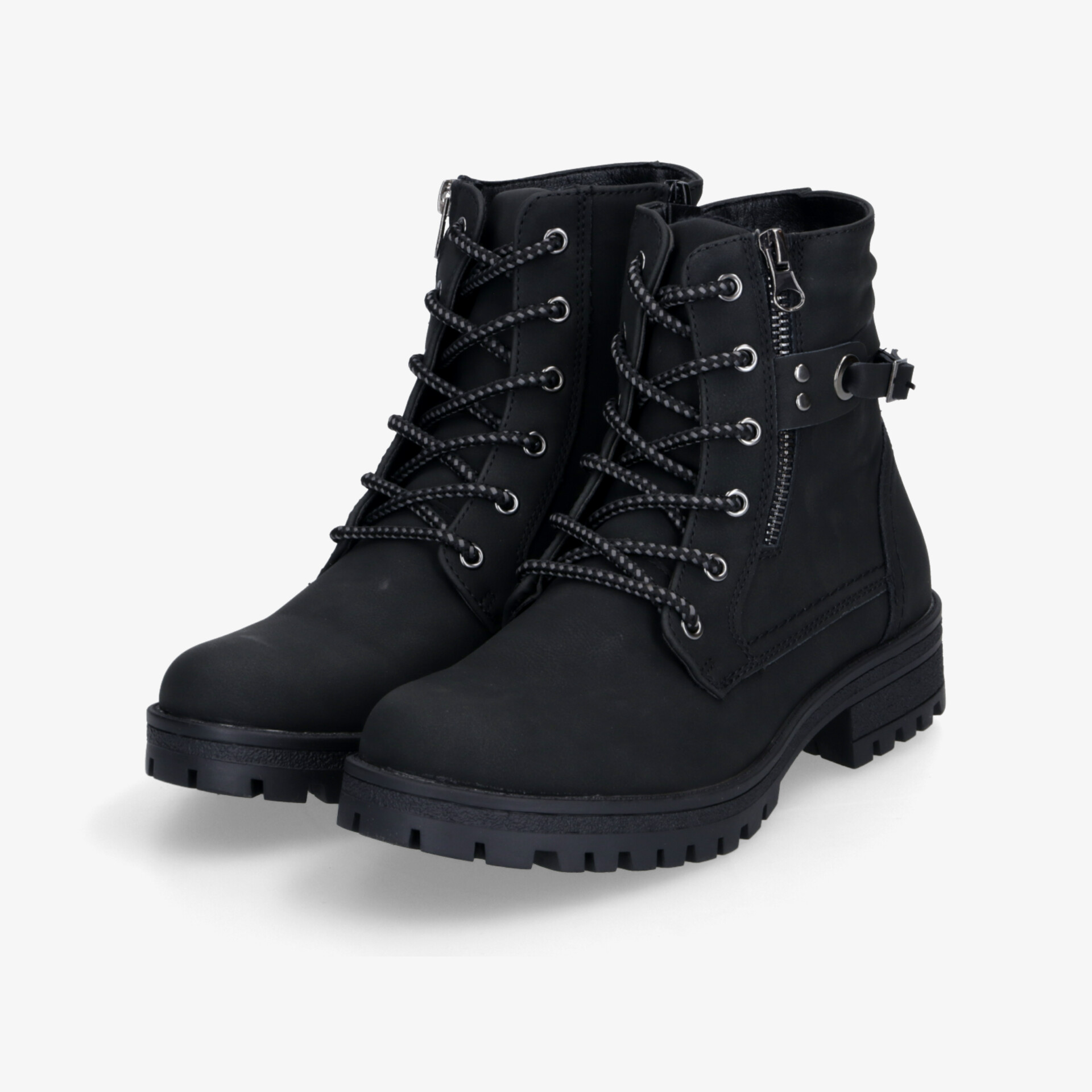 AVIC ADVENTURE Damen Schnürstiefeletten schwarz