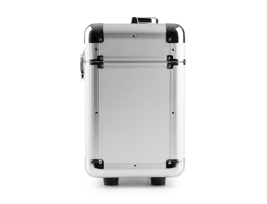 POWER DYNAMICS - Platine vinyle USB Rc80 12 valise à vinyles en aluminium pour 80 lp – argent