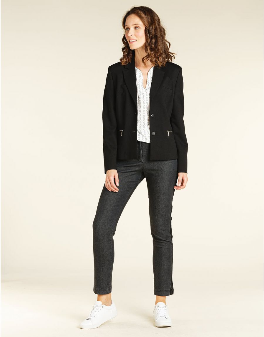 Blouse écru minimaliste