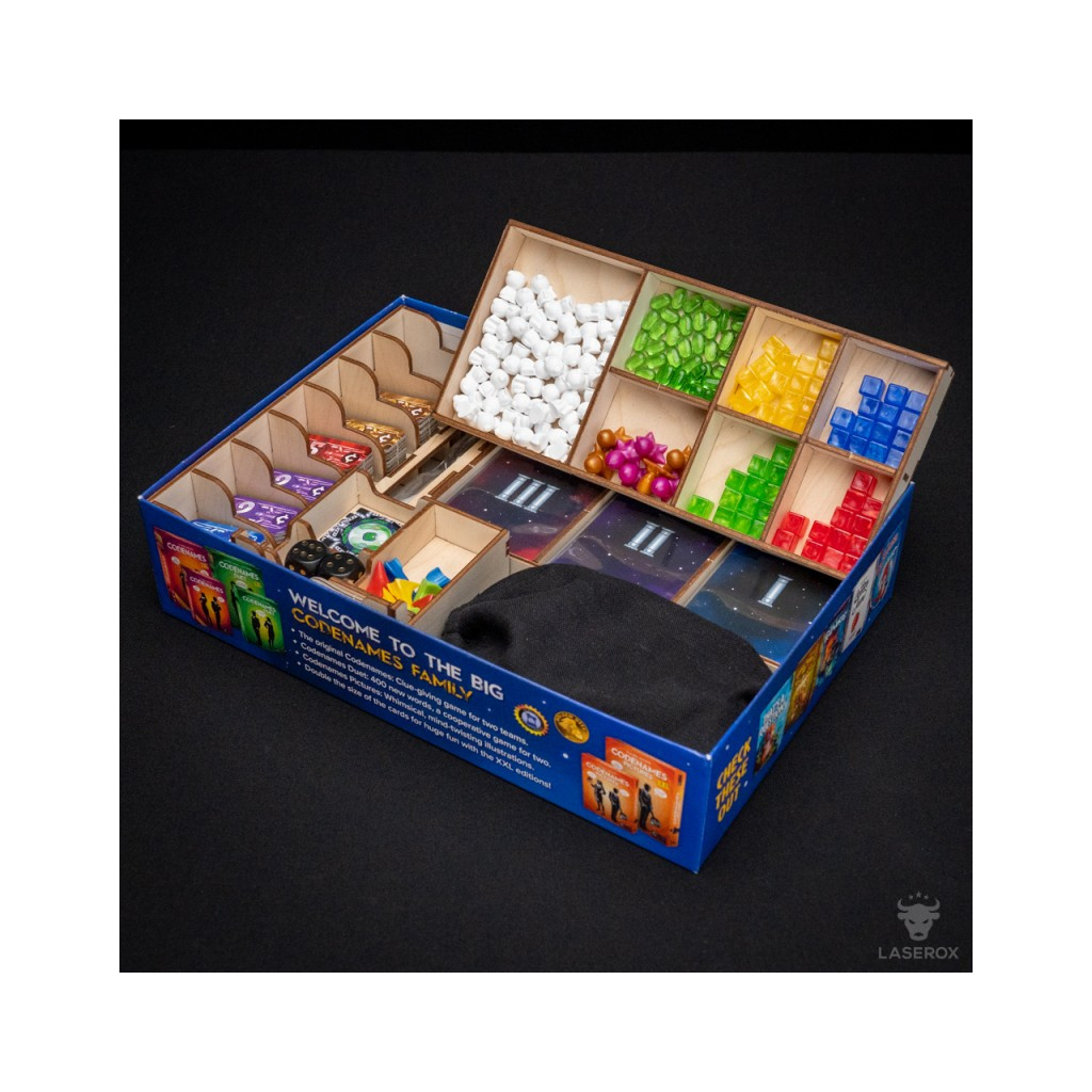 Rangement pour Boîte LaserOx - Galaxy Trucker
