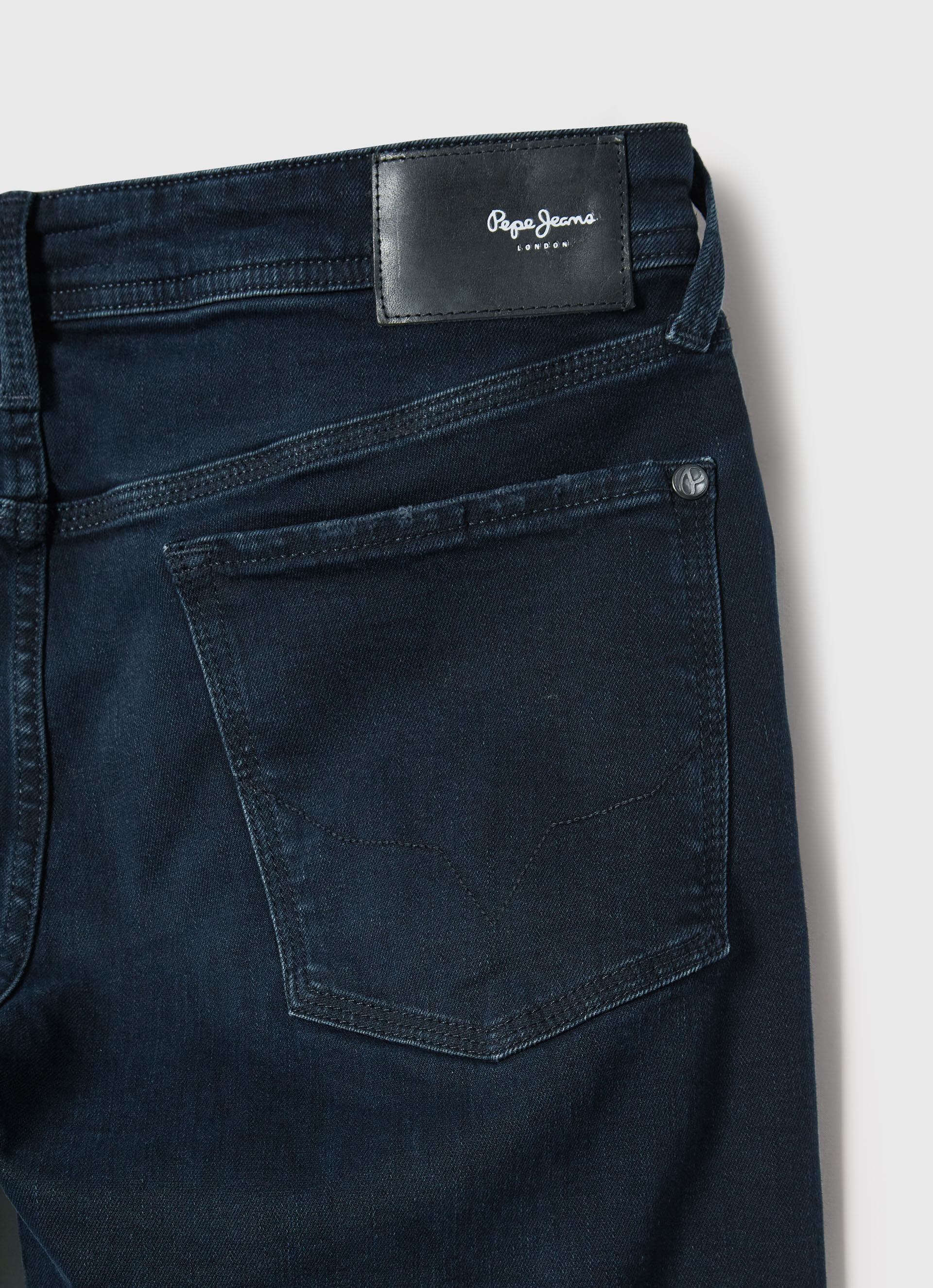 Calça jeans Hatch Regular Slim de cintura média - jeans