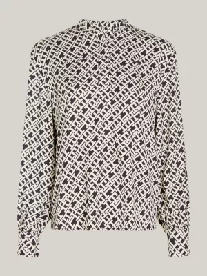 Blusa TH Monogram Relaxed Fit