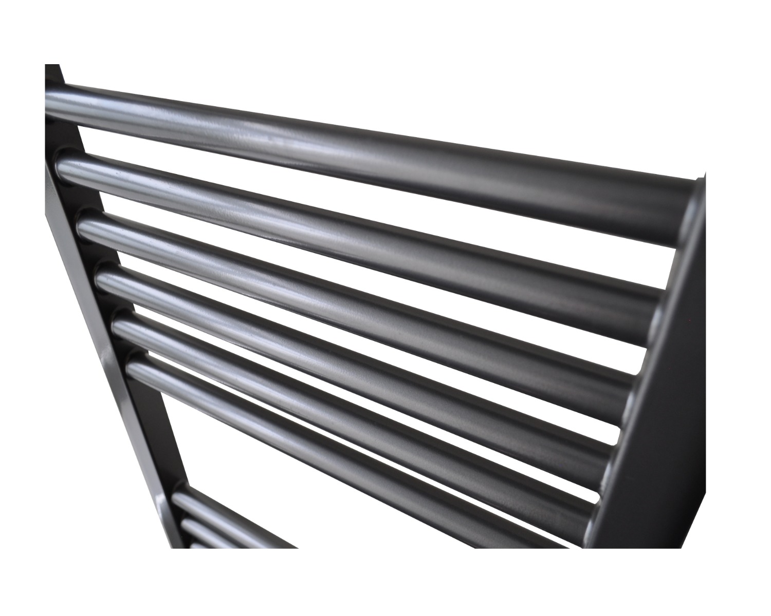 Sanicare design handdoekradiator 45x112cm zwart mat