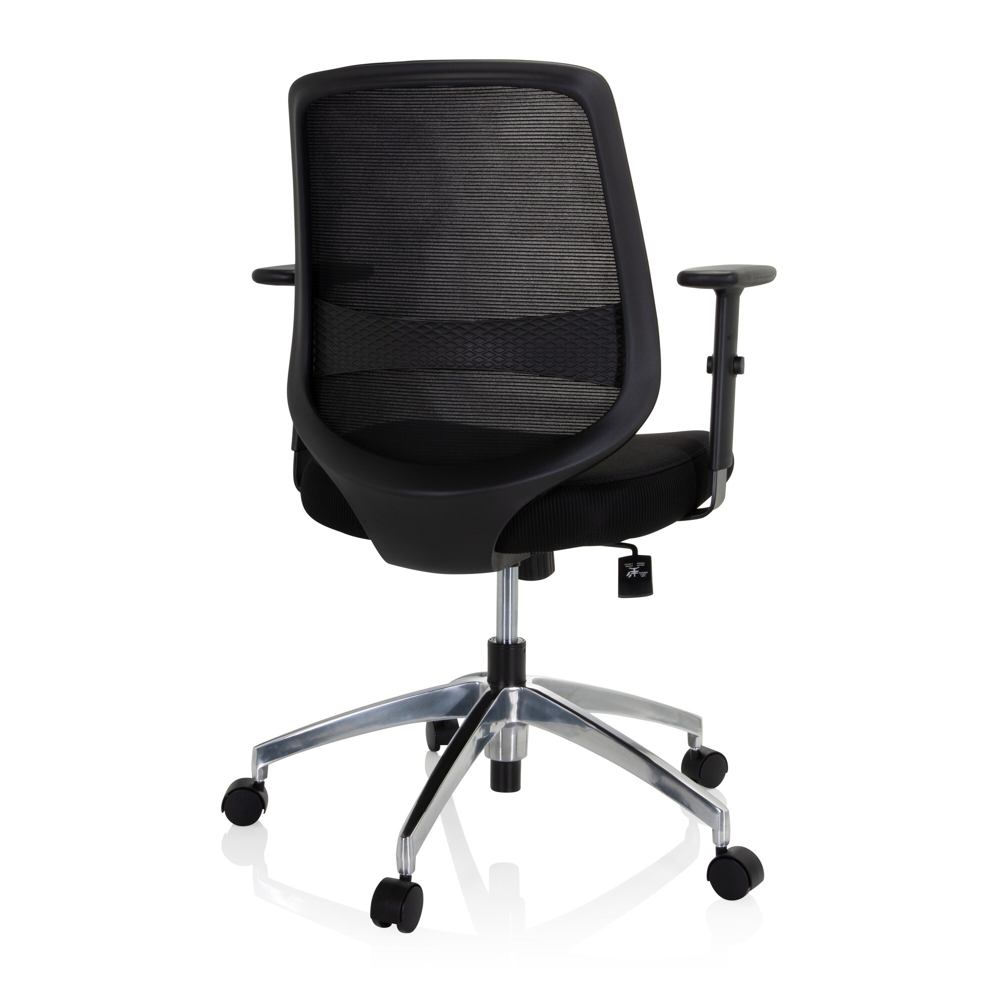 Home Office Bürostuhl CHESTER PRO Stoff/Netzstoff mit Armlehnen (höhenverstellbar) hjh OFFICE