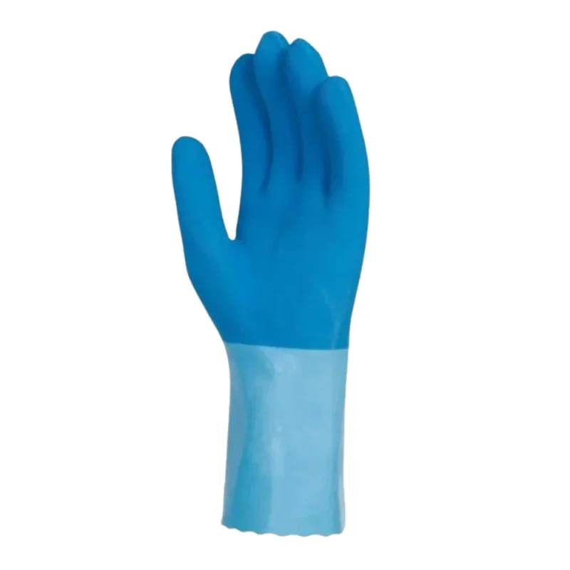 SINGER - Gant latex bleu - Taille S