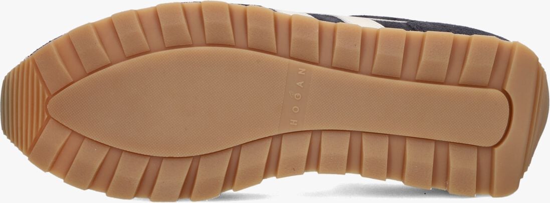blauwe hogan lage sneakers h701 allacciato h