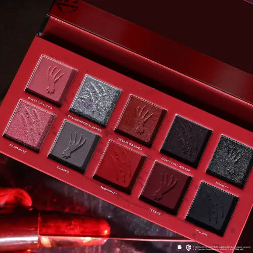 x A Nightmare on Elm Street Eyeshadow Palette Dream Master