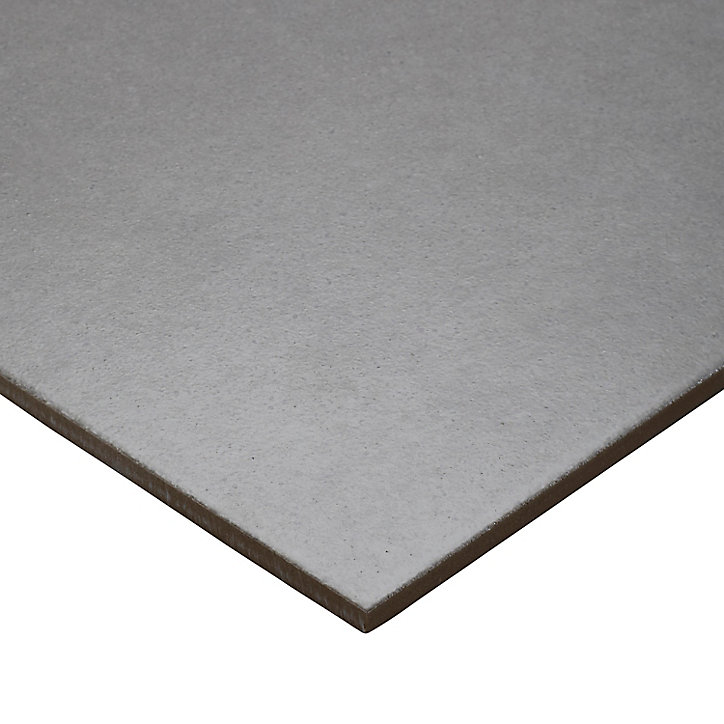 Carrelage sol gris 30,7 x 61,7 cm Konkrete