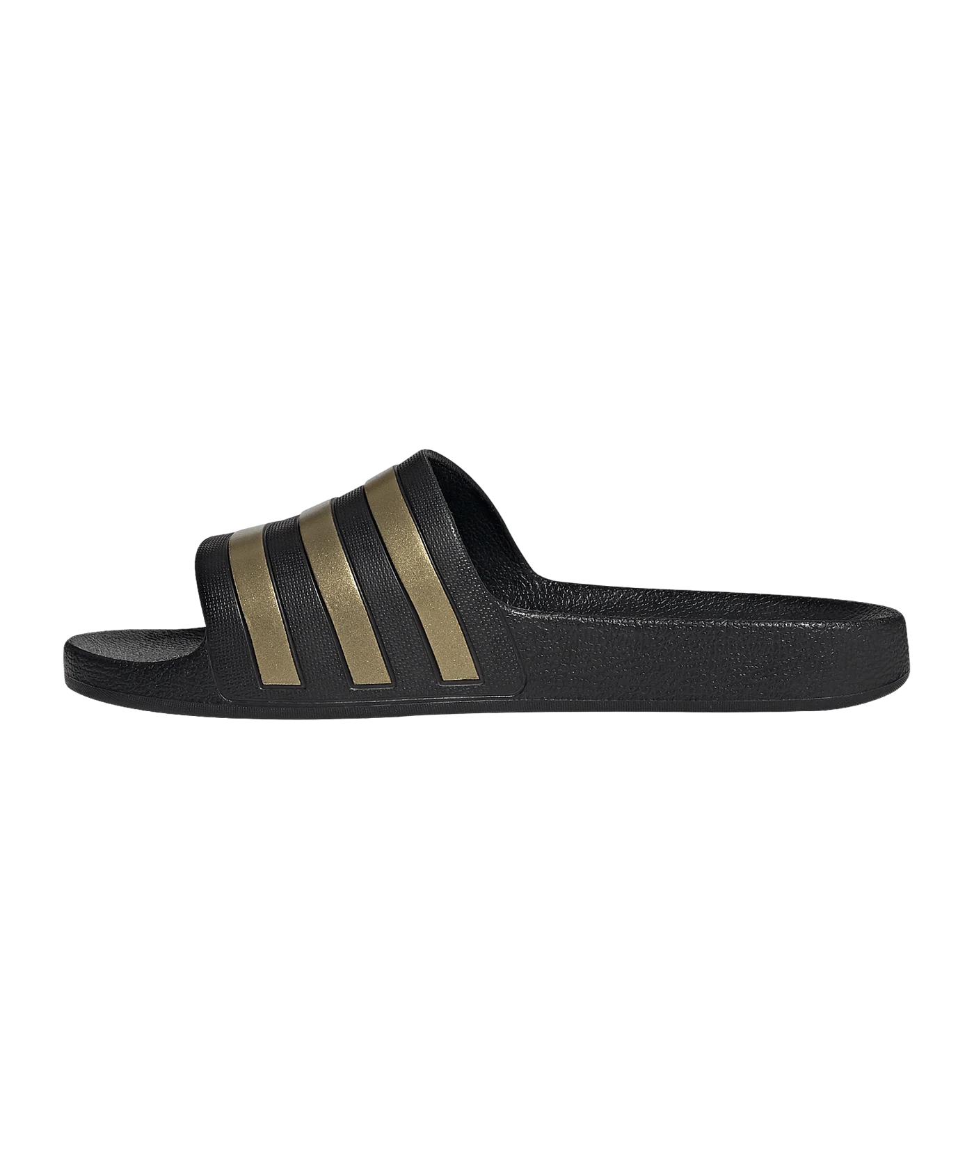 adidas Adilette Aqua Badelatsche Schwarz Gold