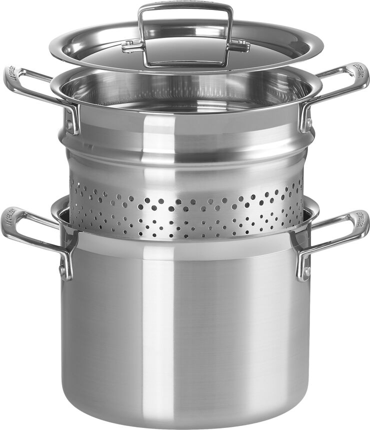 Le Creuset Pastagryde 3-ply rustfrit stål No colour
