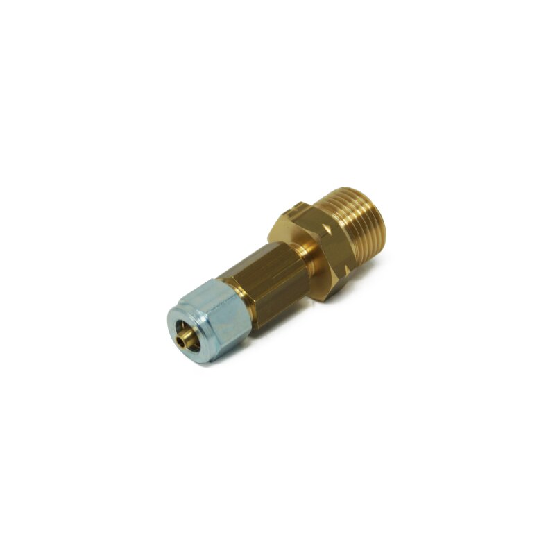 Adapterstück W21.8 x 1/14 LH / 8mm Flexleitung